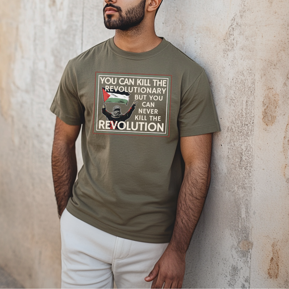 Can't Kill the Revolution Palestine Tshirt