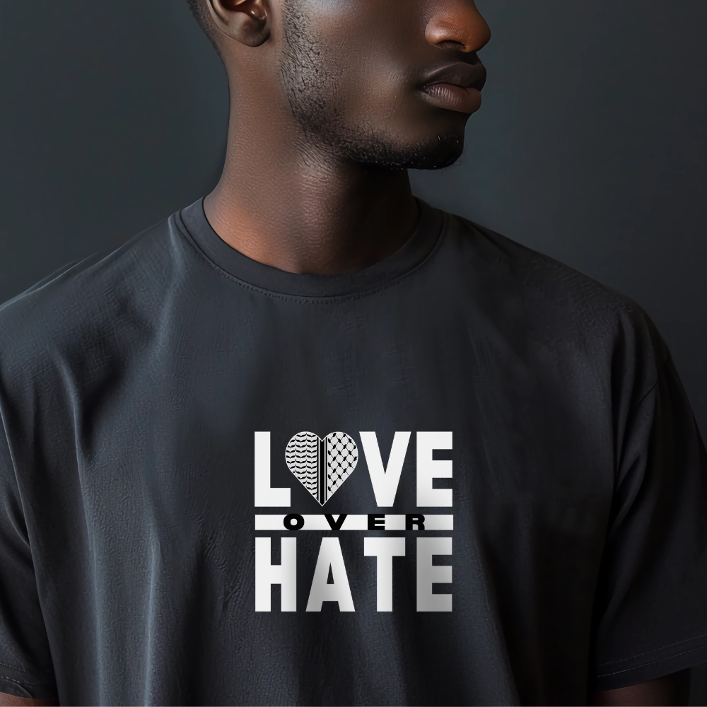 Love over Hate Palestine Tshirt