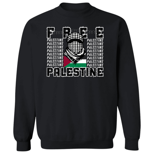 Free Palestine Keffiyeh Resistance Sweatshirt