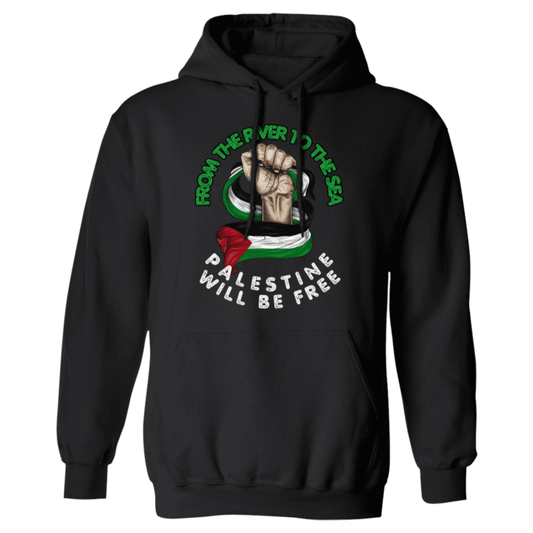 From the River to the Sea Palestine w/ Fist Hoodie
