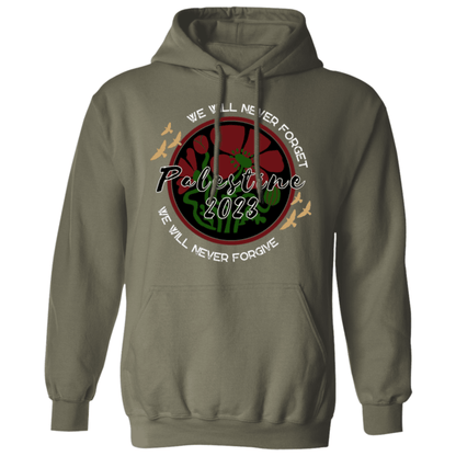 Palestine 2023 We Will Never Forgive Hoodie