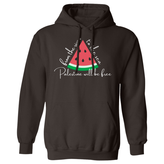 Watermelon From the River to the Sea Hoodie