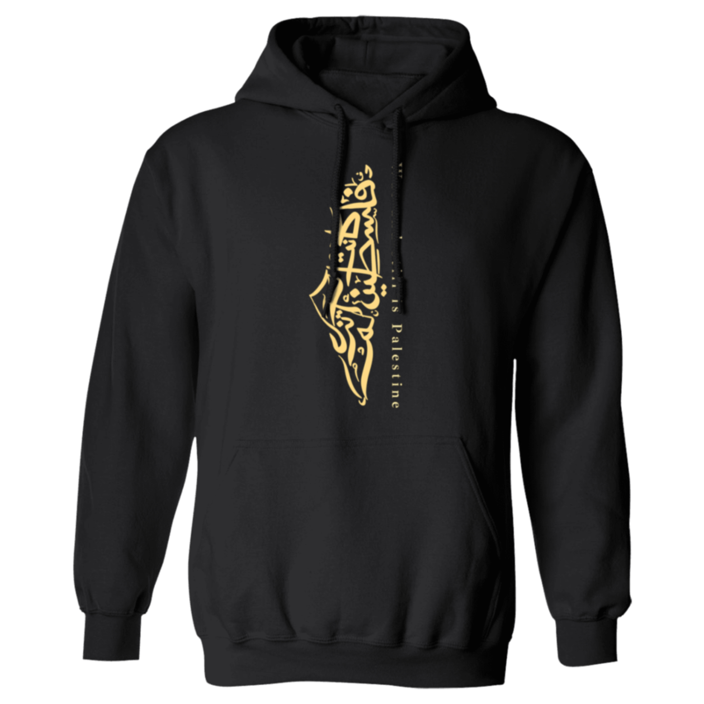 Was and Still is Palestine Arabic Calligraphy Hoodie