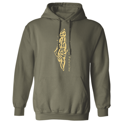 Was and Still is Palestine Arabic Calligraphy Hoodie