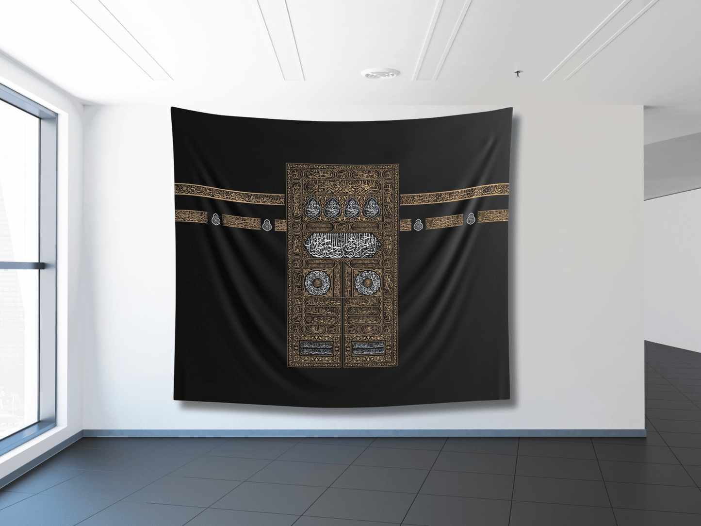 Kaaba Cloth Wall Hanging