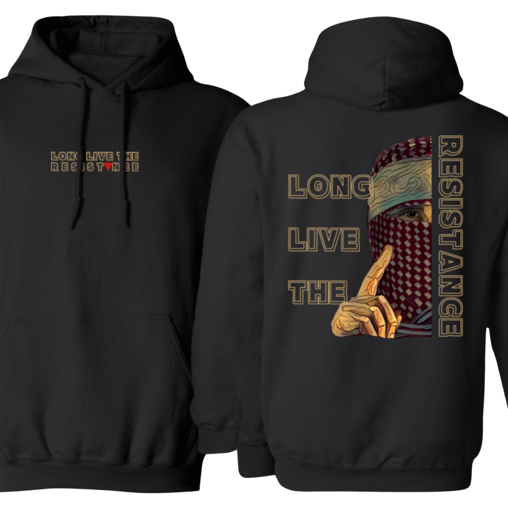 Long Live the Resistance Palestine Hoodie