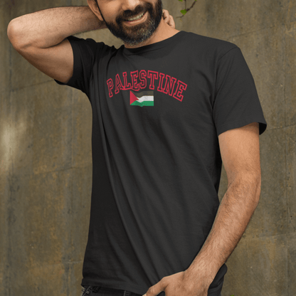 Red Palestine Support Tshirt