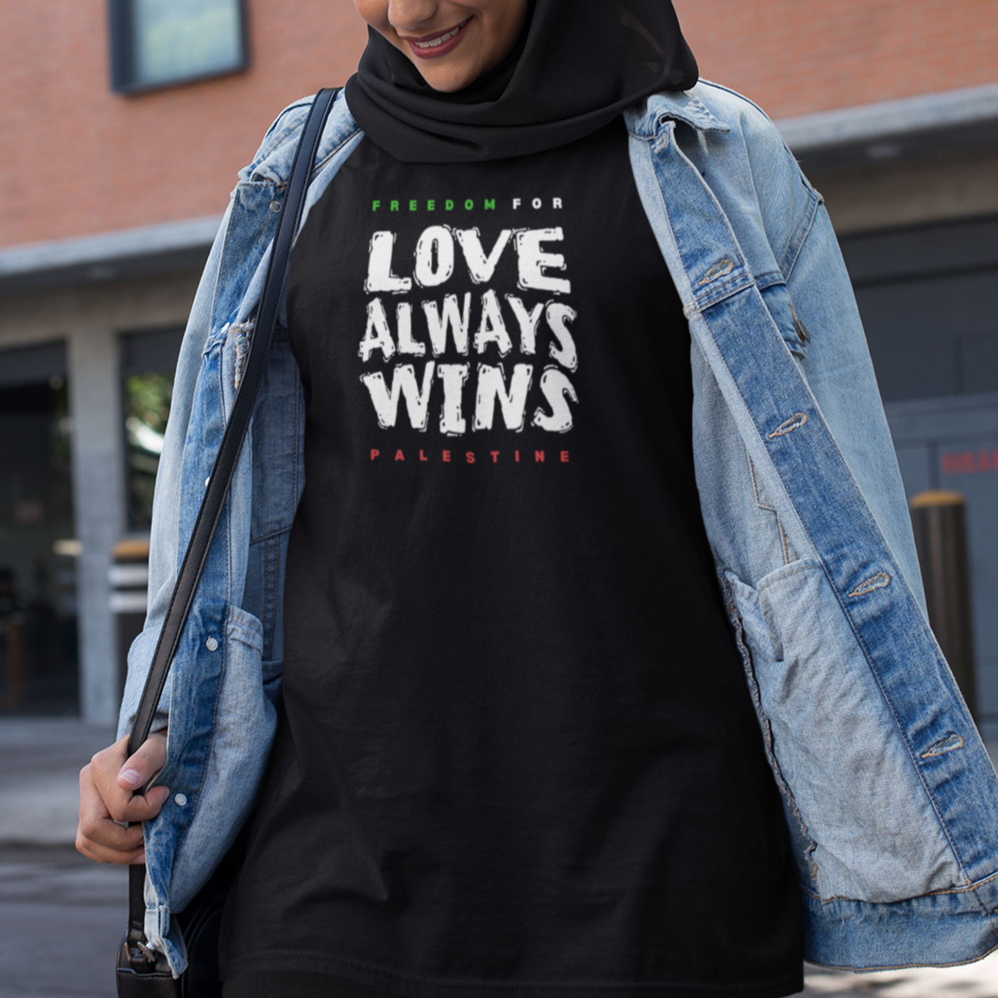 Love Always Wins Palestine Long Sleeved Tshirt