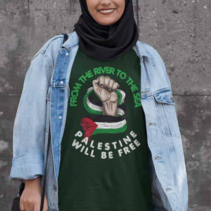 From the River to the Sea Palestine w/ Fist Tshirt