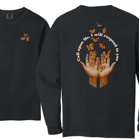 Call Upon Me Islamic Quran Long Sleeve Tshirt