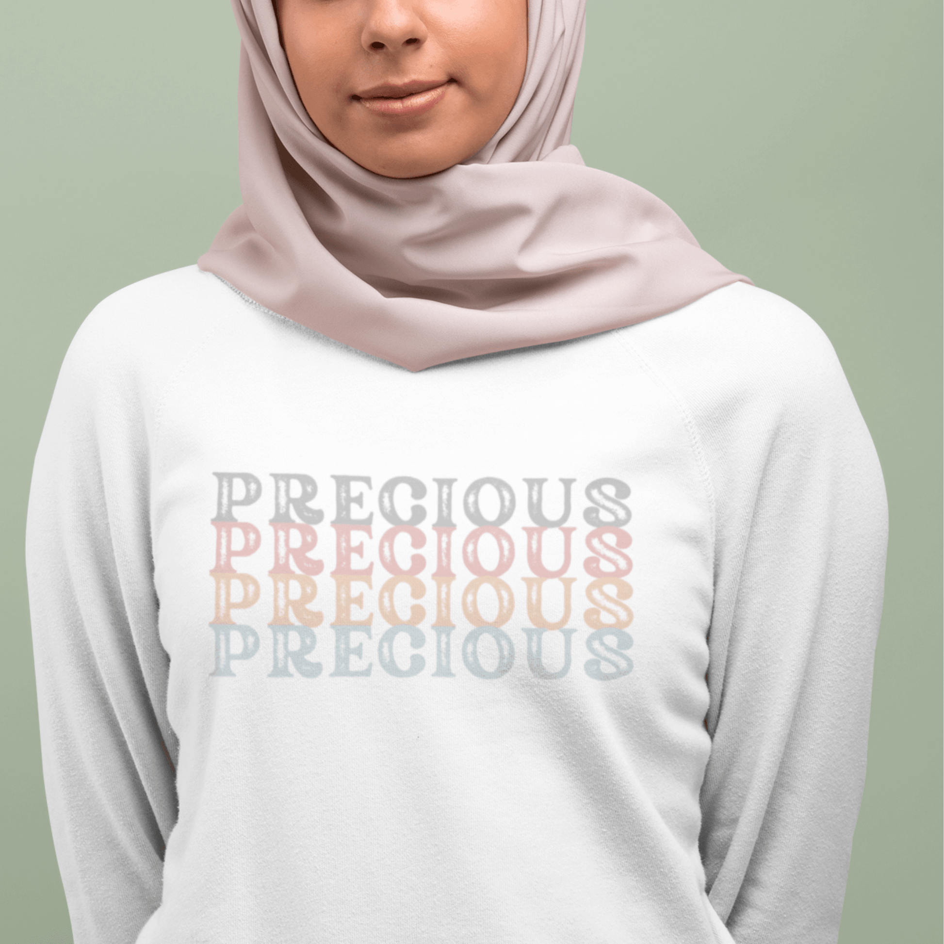 Precious Loose Fit Sweatshirt for Muslimahs - SunnahBay