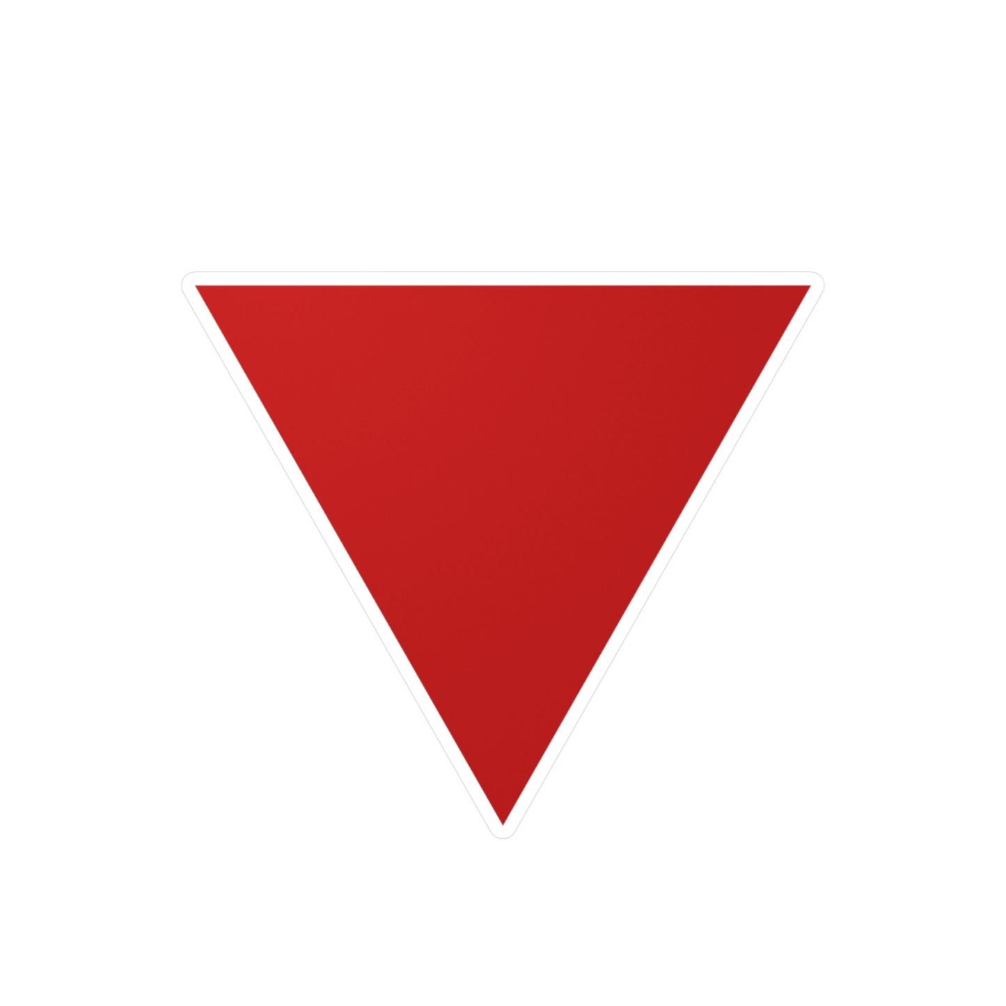 Red Triangle Palestinian Resistance Sticker