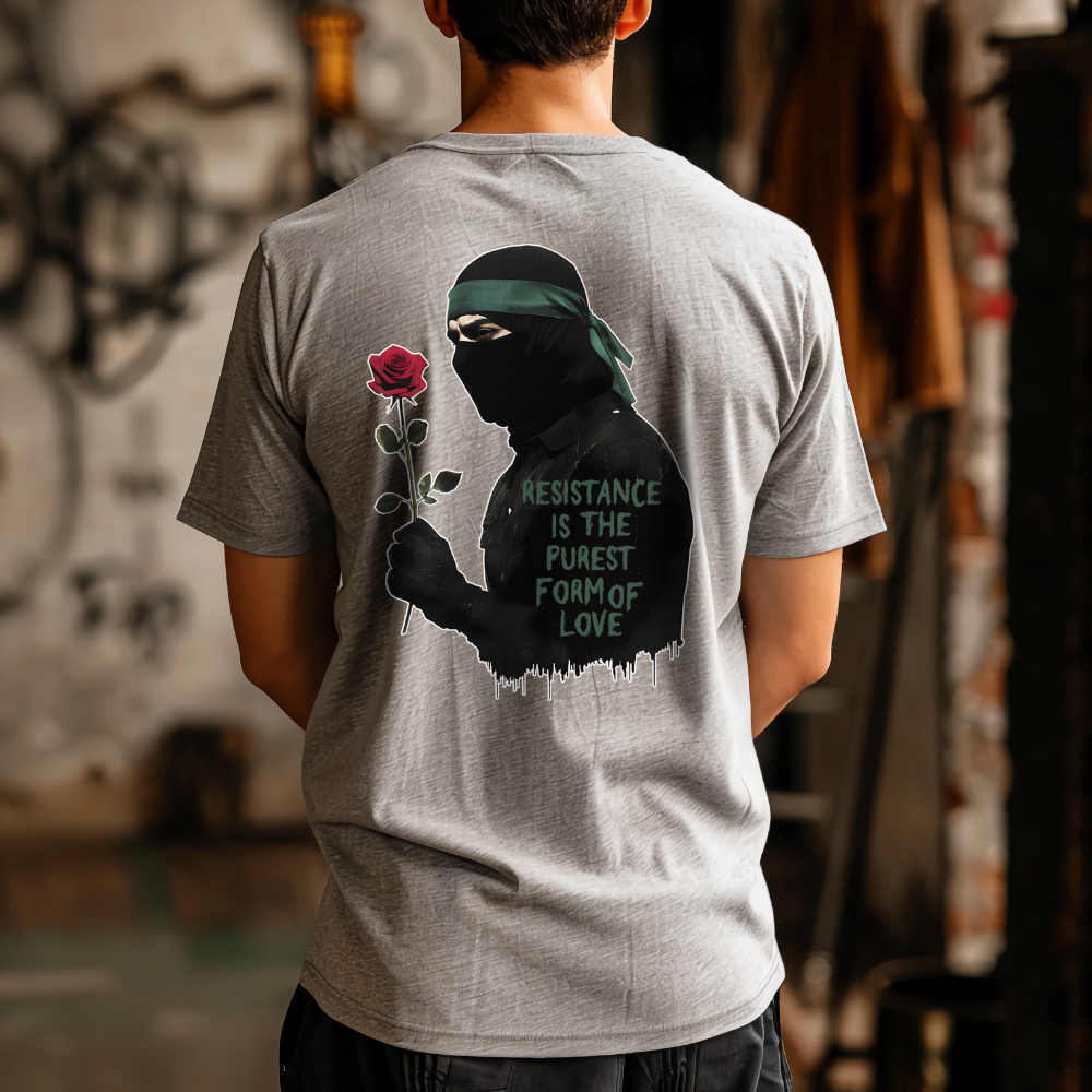 Resistance is the Purest Form of Love Palestine Tshirt