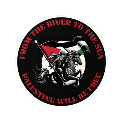 Red From the River to the Sea Sticker