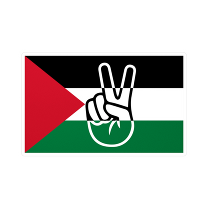 Palestinian Peace Flag Sticker