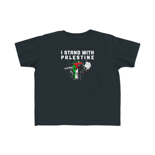 I STAND WITH PALESTINE Toddler Tshirt 2T-4T