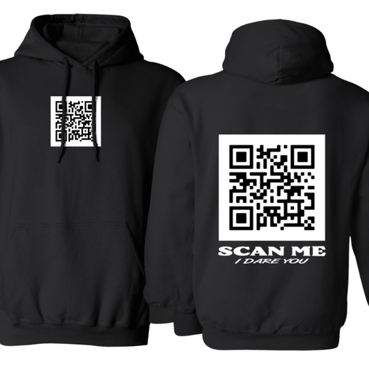 Israel is a Terrorist State QR Code Hoodie