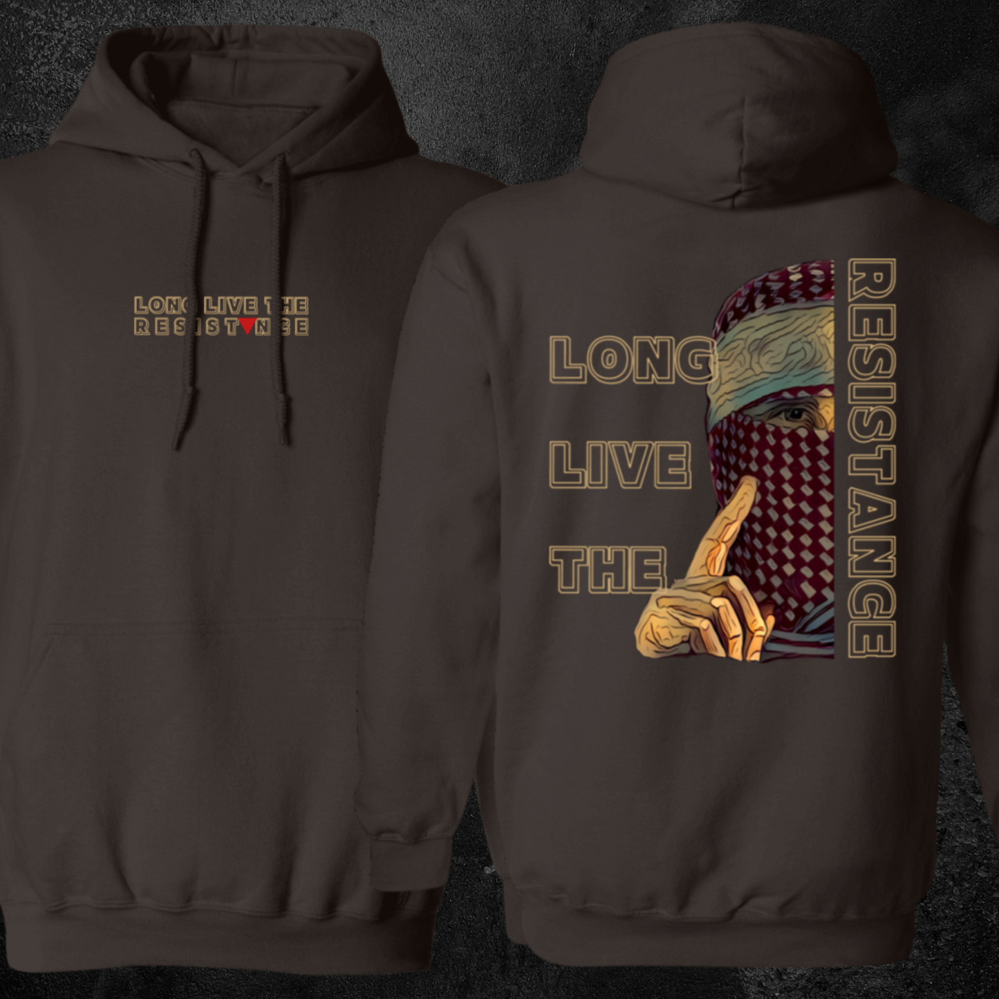 Long Live the Resistance Palestine Hoodie