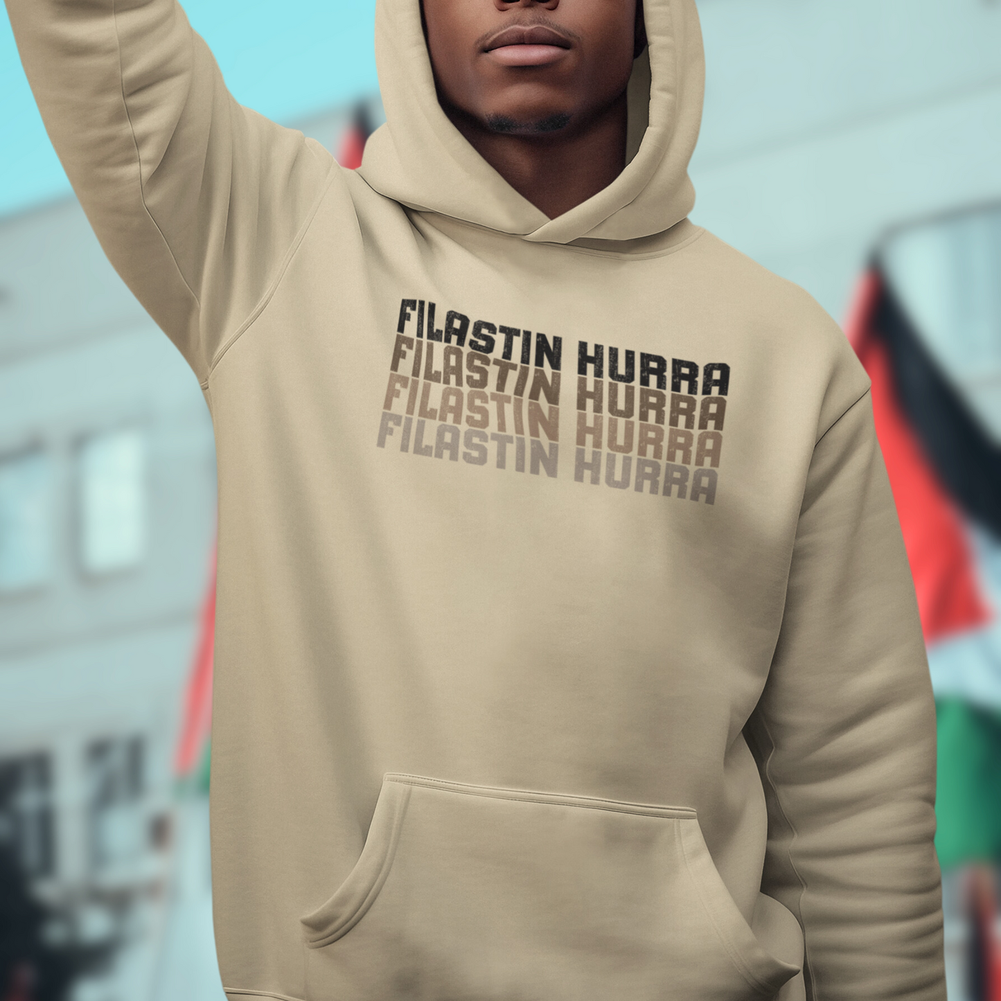 Filastin Hurra Free Palestine Hoodie