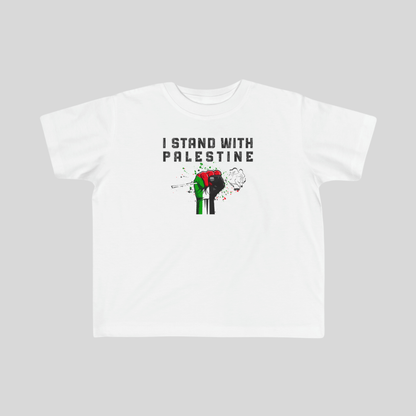 I STAND WITH PALESTINE Toddler Tshirt 2T-4T