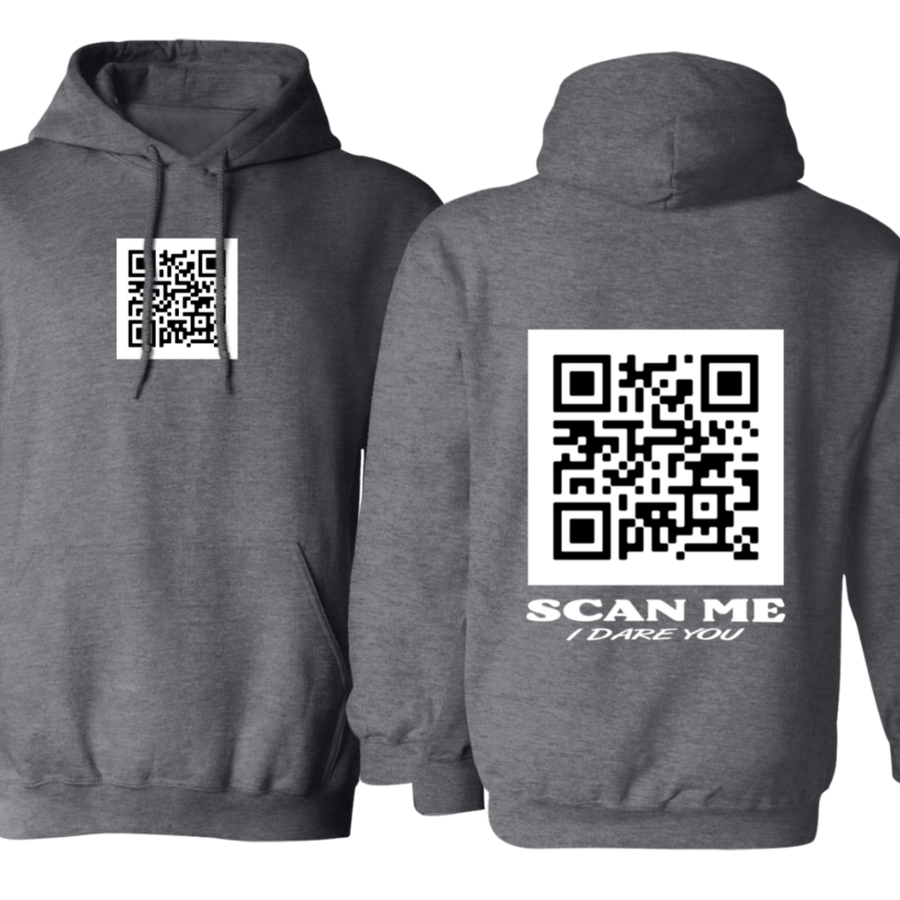 Israel is a Terrorist State QR Code Hoodie