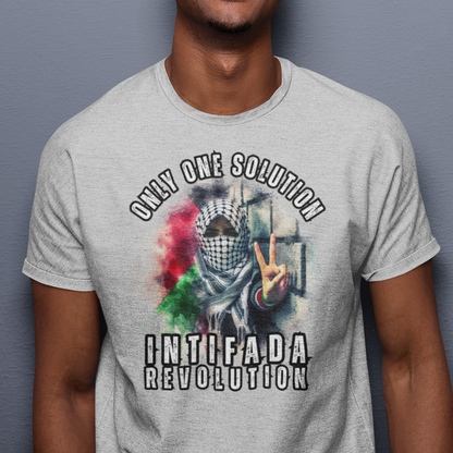 Only One Solution Intifada Revolution Tshirt