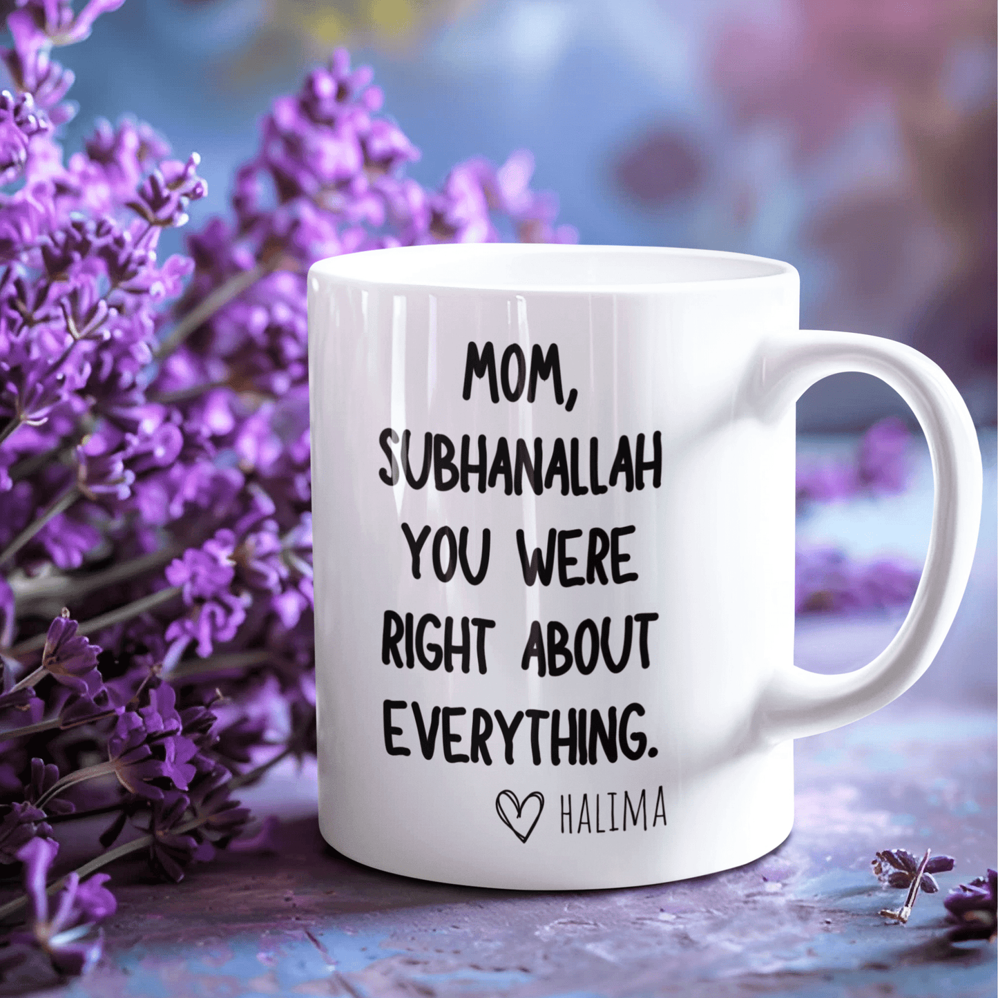 Personalized You Were Right Muslim Mom Mug