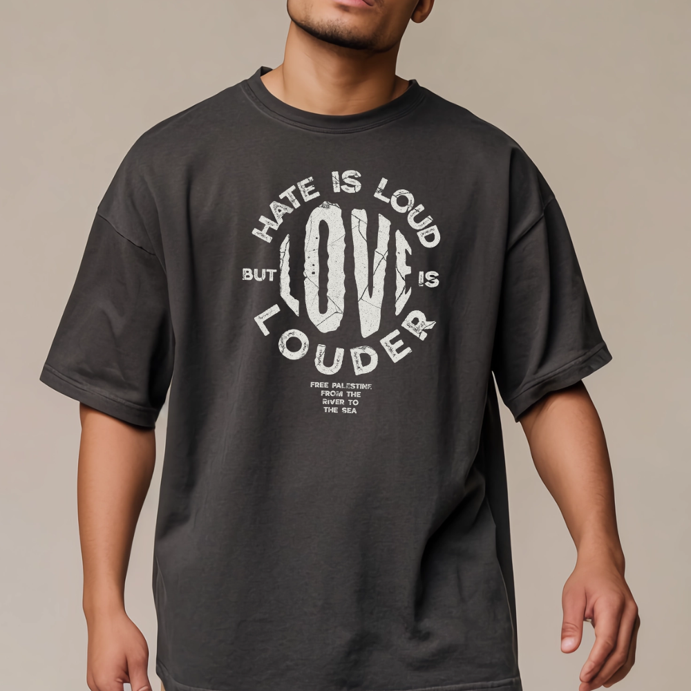 Love is Louder Palestine Tshirt