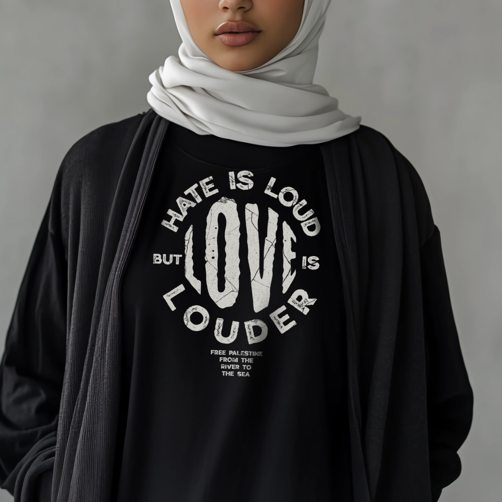 Love is Louder Palestine Tshirt