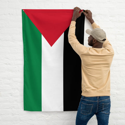 Large Palestinian Banner Flag