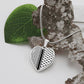 Palestinian Keffiyeh Military Heart Tag Necklace
