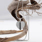 Palestinian Keffiyeh Military Heart Tag Necklace