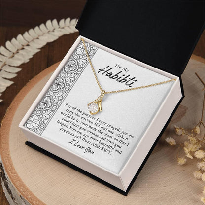 For My Habibti | Most Beautiful & Precious Gift | Alluring Beauty Necklace - SunnahBay