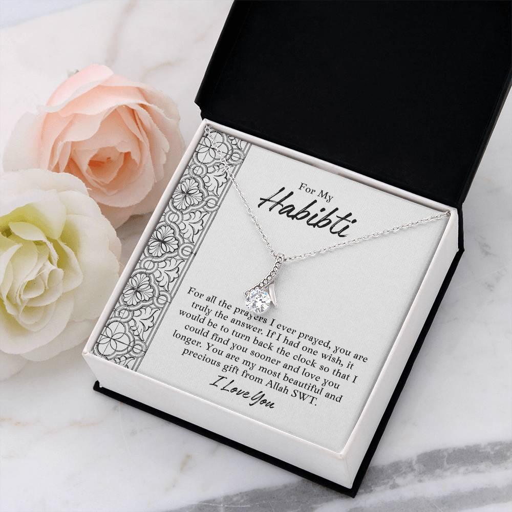 For My Habibti | Most Beautiful & Precious Gift | Alluring Beauty Necklace - SunnahBay