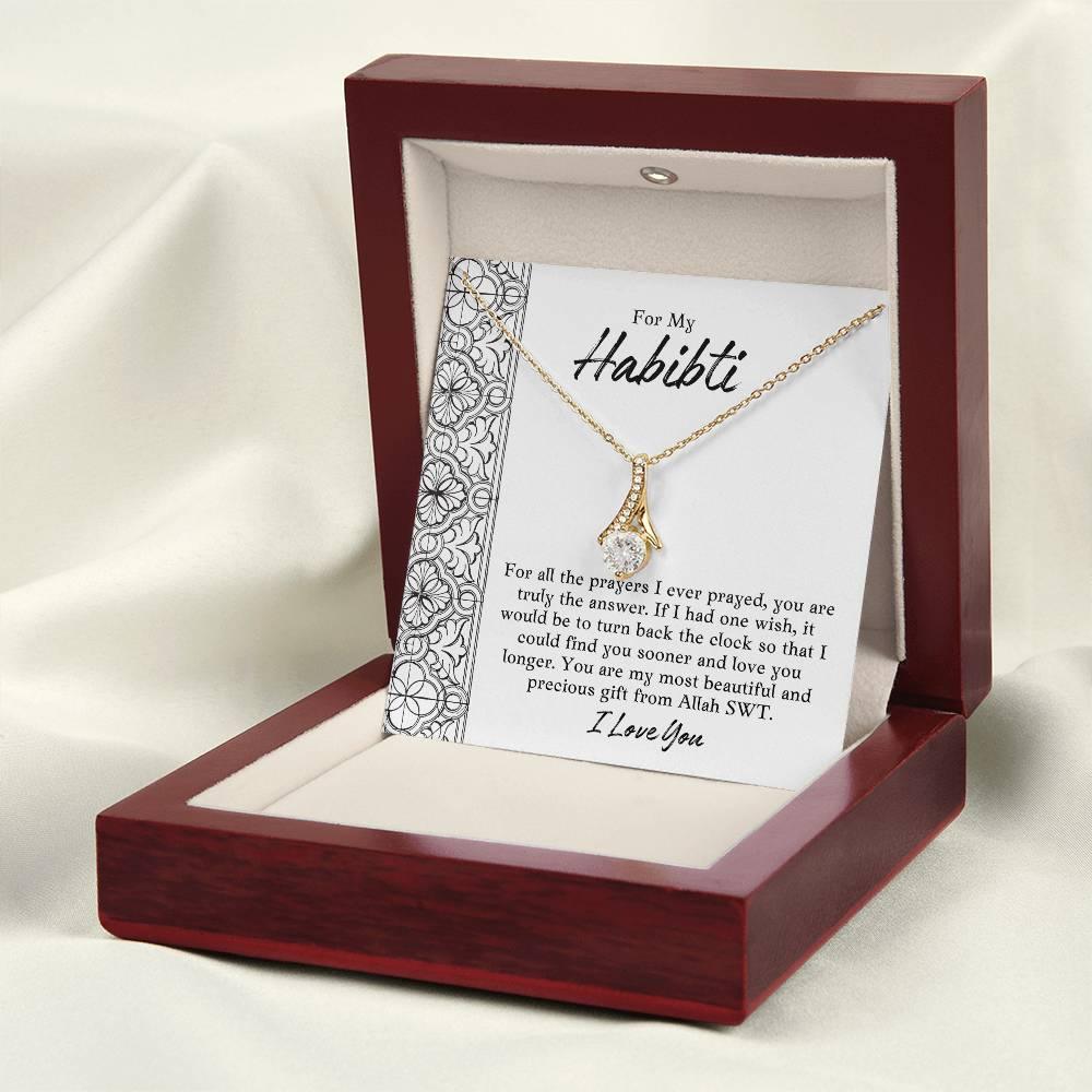 For My Habibti | Most Beautiful & Precious Gift | Alluring Beauty Necklace - SunnahBay