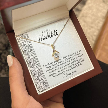 For My Habibti | Most Beautiful & Precious Gift | Alluring Beauty Necklace - SunnahBay