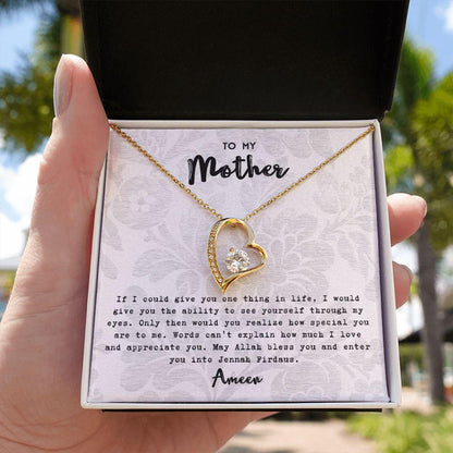 Dua for Mother | May Allah Bless You | Forever Love Necklace - SunnahBay