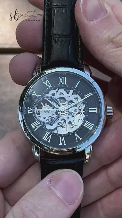 To My Husband | Can't Live Without You | Men's Openwork Watch